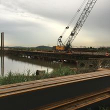 中鐵港航局南沙鐵路棧橋