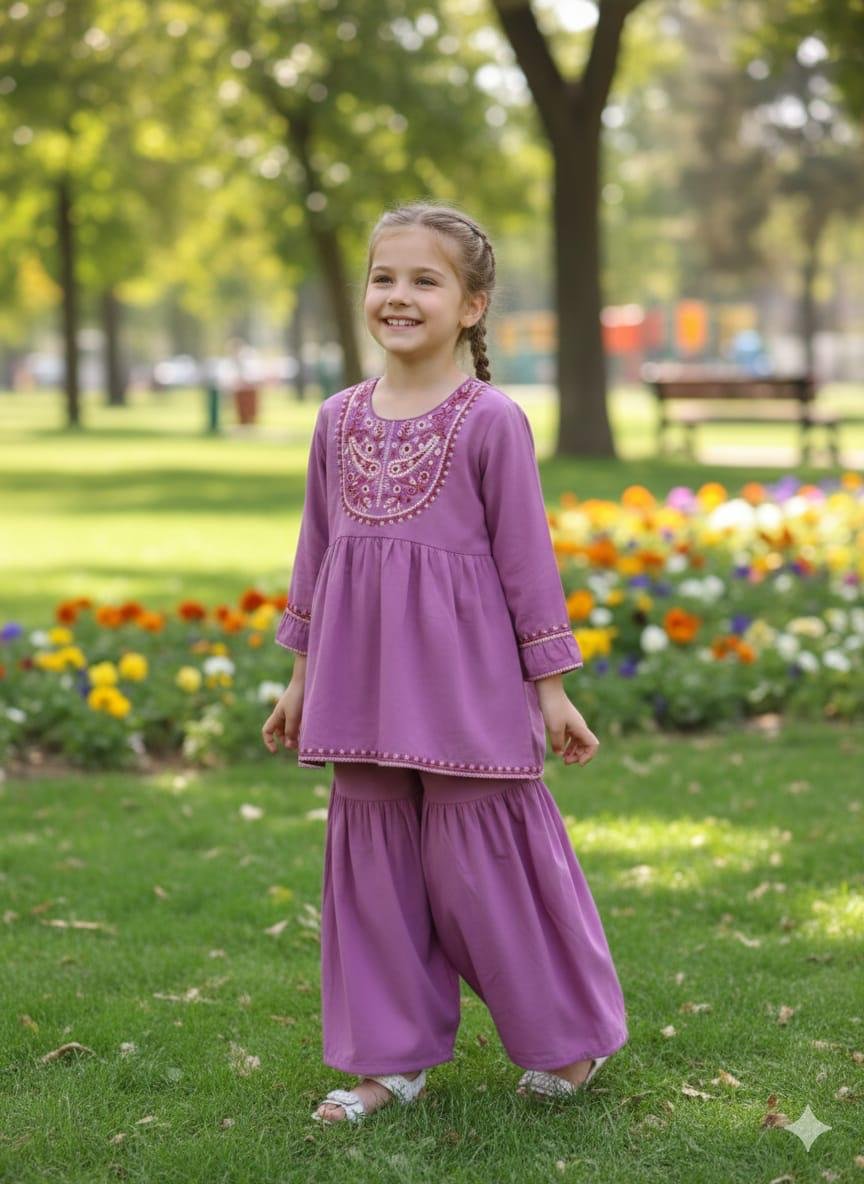 Light Purple Shalwar Kamees