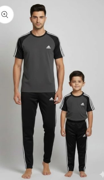 Grey Track Suit For Kids